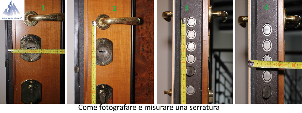 Come misurare una serratura 